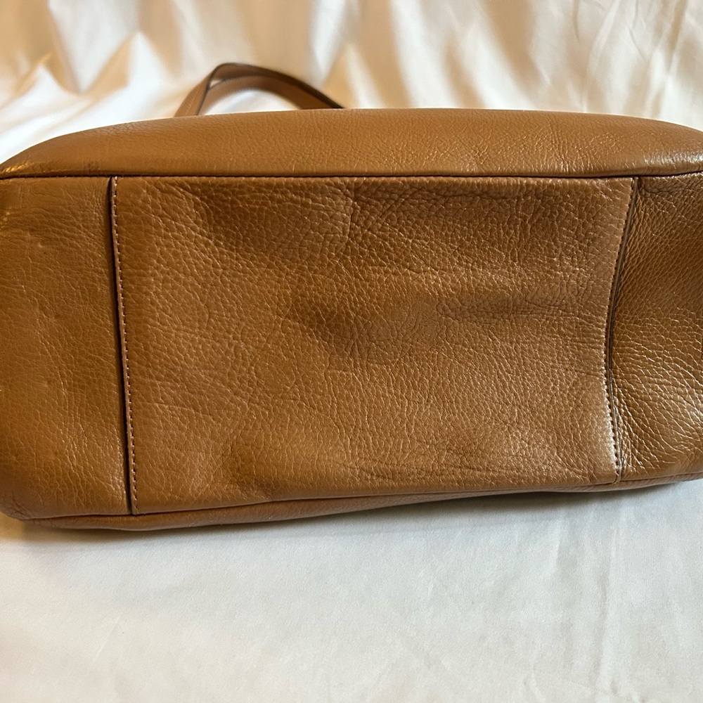 Coach Pebbled Leather Tote - Picture 6 of 17